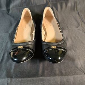 Cole Haan Black Patent Leather Flats